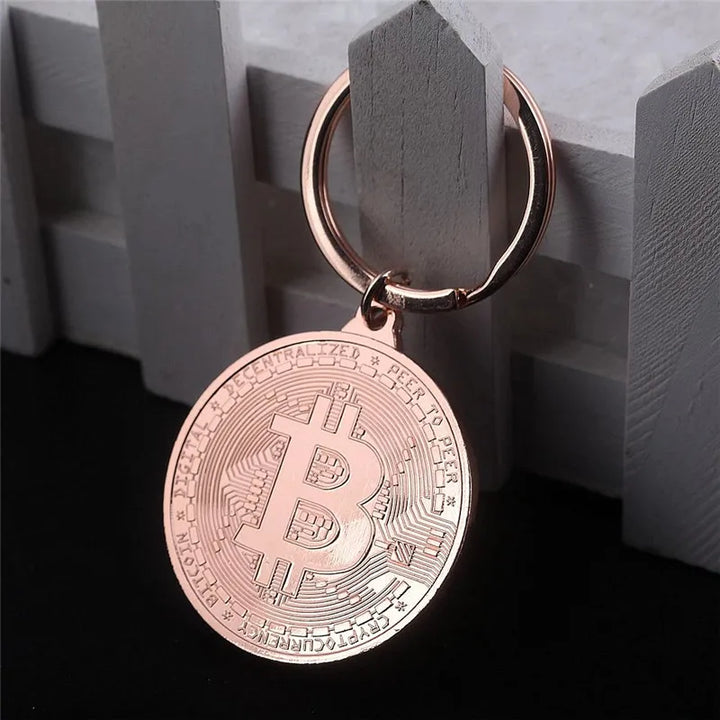 Gold/Silver Plated Bitcoin Collectible copy Coin Pirate Treasure Coins Props Toys For Halloween Party Cosplay Non-currency