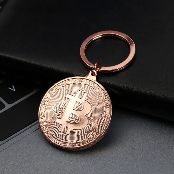 Gold/Silver Plated Bitcoin Collectible copy Coin Pirate Treasure Coins Props Toys For Halloween Party Cosplay Non-currency