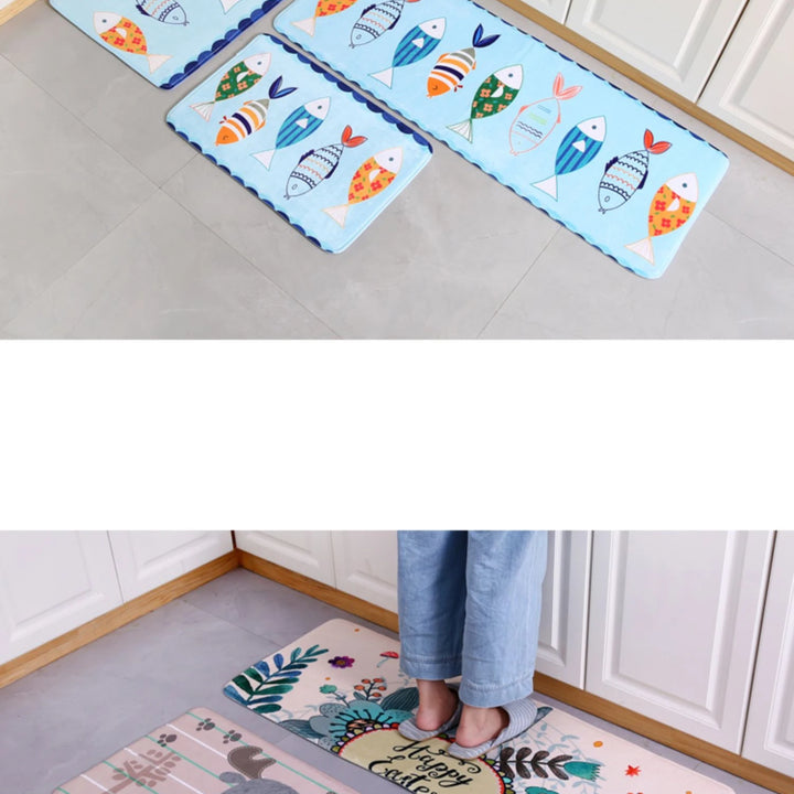 Bitcoin Home Carpet Entrance Doormat Room Mats Non-slip Kitchen Mat Balcony Carpets Rugs Door Foot Rug Bedroom Floor House Decor