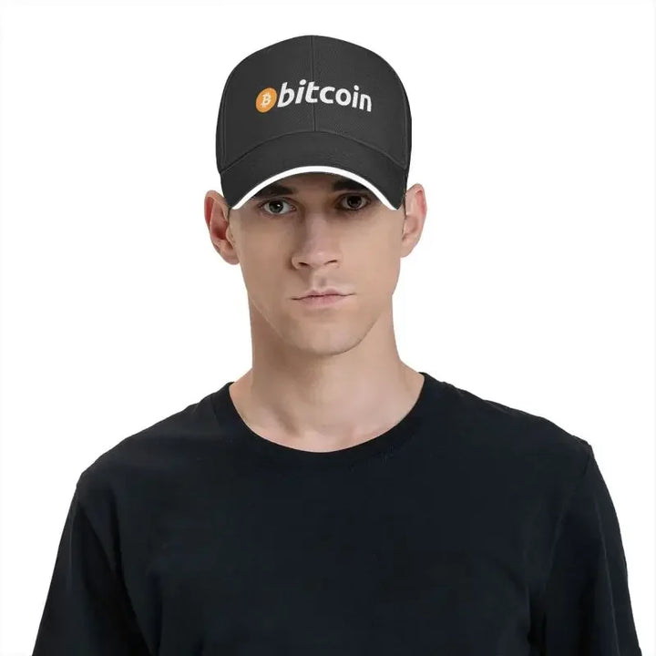 Personalized Bitcoin The Original Baseball Cap Sun Protection Women Men's Adjustable BTC Crypto Coins Dad Hat Autumn