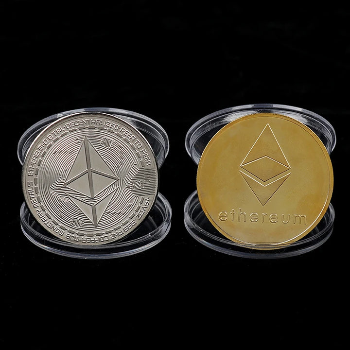 Creative Ethereum Coin Ethereum Art Collection Physical Commemorative Coin