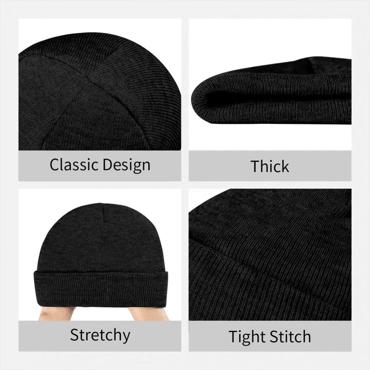 Bitcoin BTC Crypto Currency Knitted Bonnet Caps Fashion Keep Warm Hats